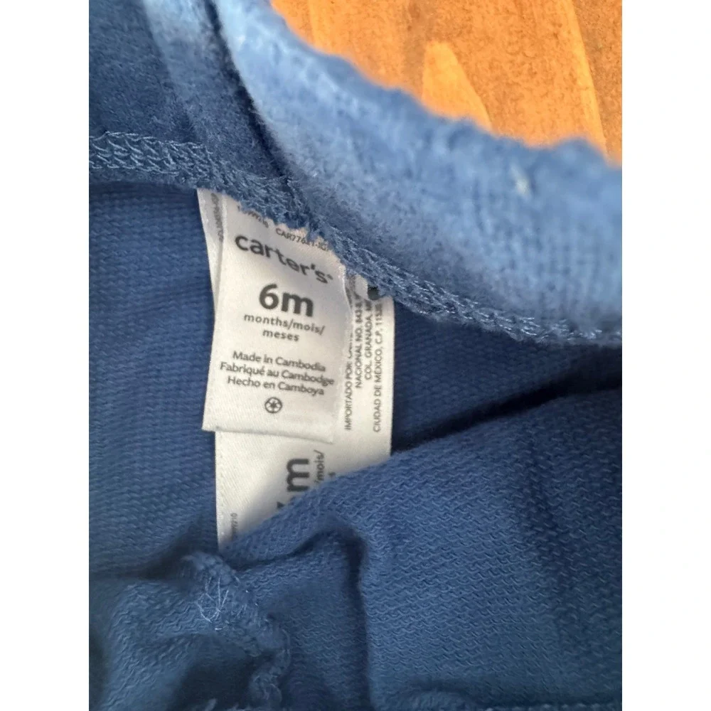 Carter's Baby Boys 6 Month 4 Piece Pants and Shorts‎ Set Blue Navy